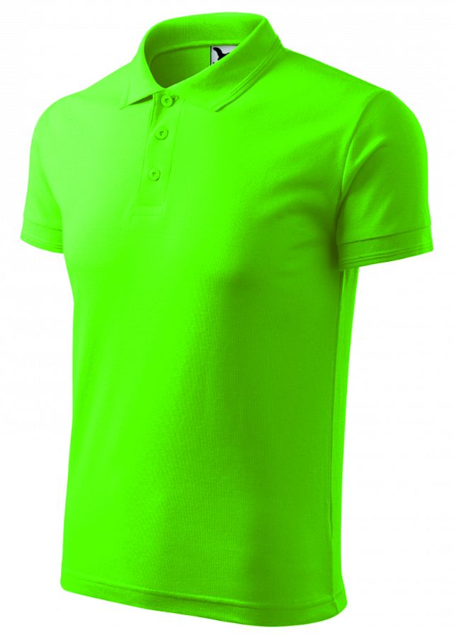 Polokošile pánská Pique 203 apple green vel. XXXL - Obrázek Polokošile pánská Pique 203 apple green vel. XXXL - Obrázek